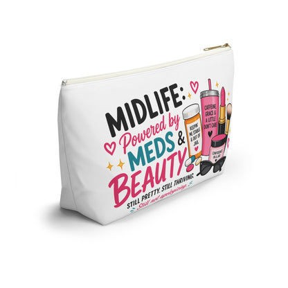 Accessory Pouch — Midlife Powered by Meds & Beauty Cosmetic Bag