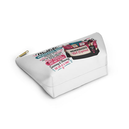 Menopause Accessory Pouch — 'Midlife: Menopause Bag' Cosmetic Organizer