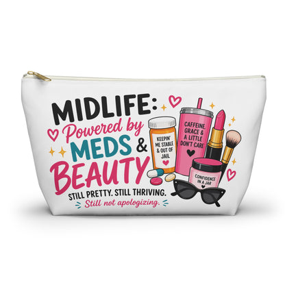 Accessory Pouch — Midlife Powered by Meds & Beauty Cosmetic Bag