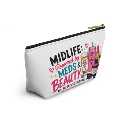 Accessory Pouch — Midlife Powered by Meds & Beauty Cosmetic Bag