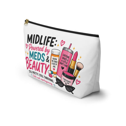 Accessory Pouch — Midlife Powered by Meds & Beauty Cosmetic Bag