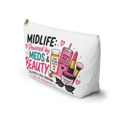 Accessory Pouch — Midlife Powered by Meds & Beauty Cosmetic Bag