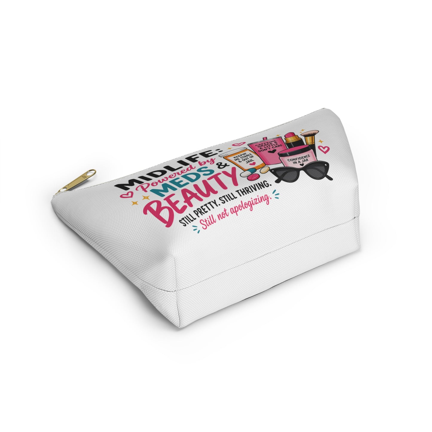 Accessory Pouch — Midlife Powered by Meds & Beauty Cosmetic Bag