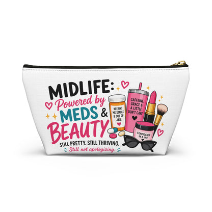 Accessory Pouch — Midlife Powered by Meds & Beauty Cosmetic Bag