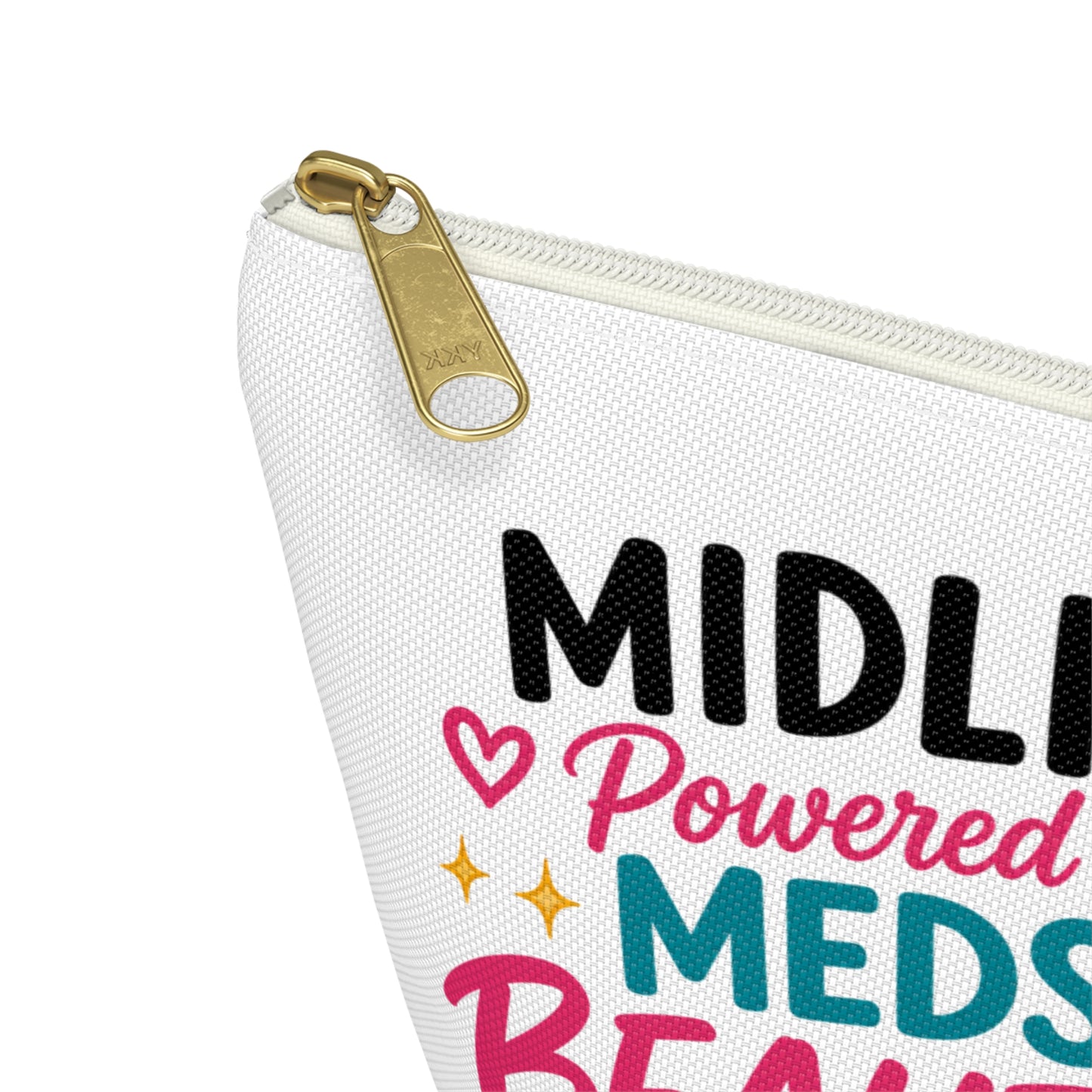 Accessory Pouch — Midlife Powered by Meds & Beauty Cosmetic Bag