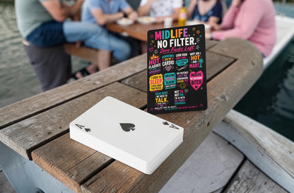 Midlife No Filter Poker Playing Cards