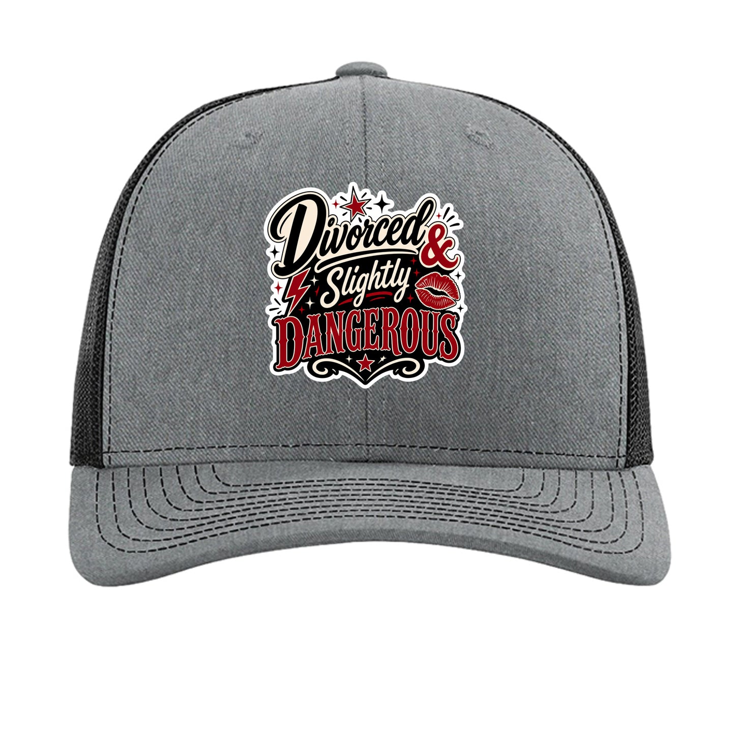 Heather Grey/ Black - 112 - FRONT