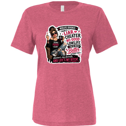 Char Pink Triblend - 6413 - FRONT