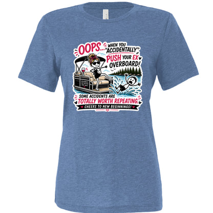 Blue Triblend - 6413 - FRONT