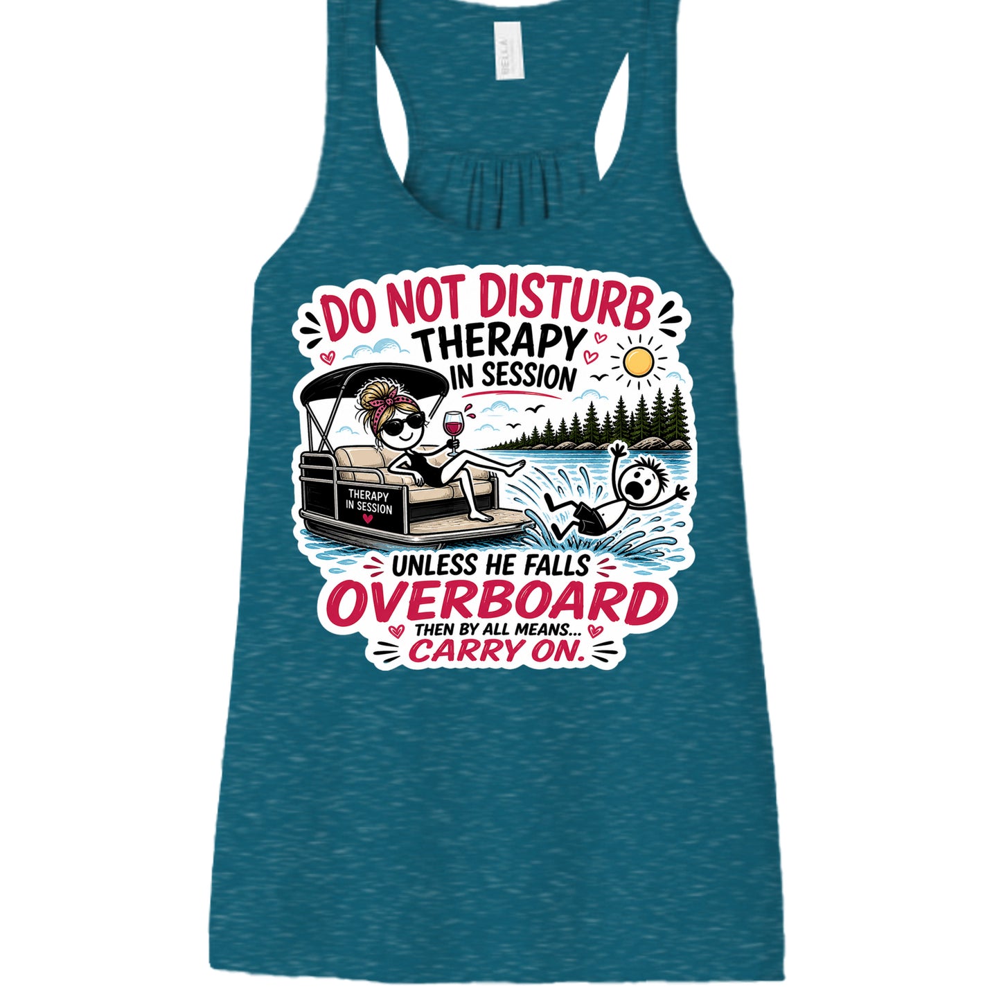 HTHR DEEP TEAL - B8800 - FRONT