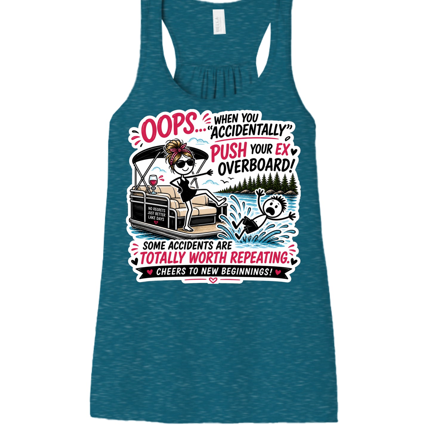 HTHR DEEP TEAL - B8800 - FRONT