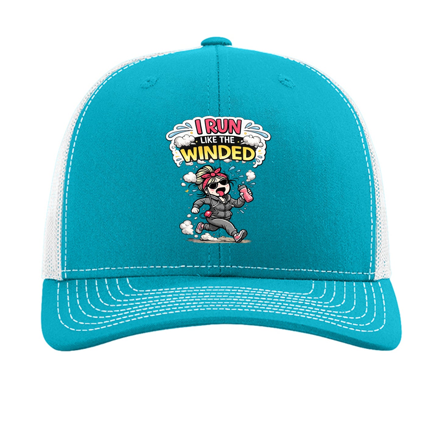 Cyan/ White - 112 - FRONT