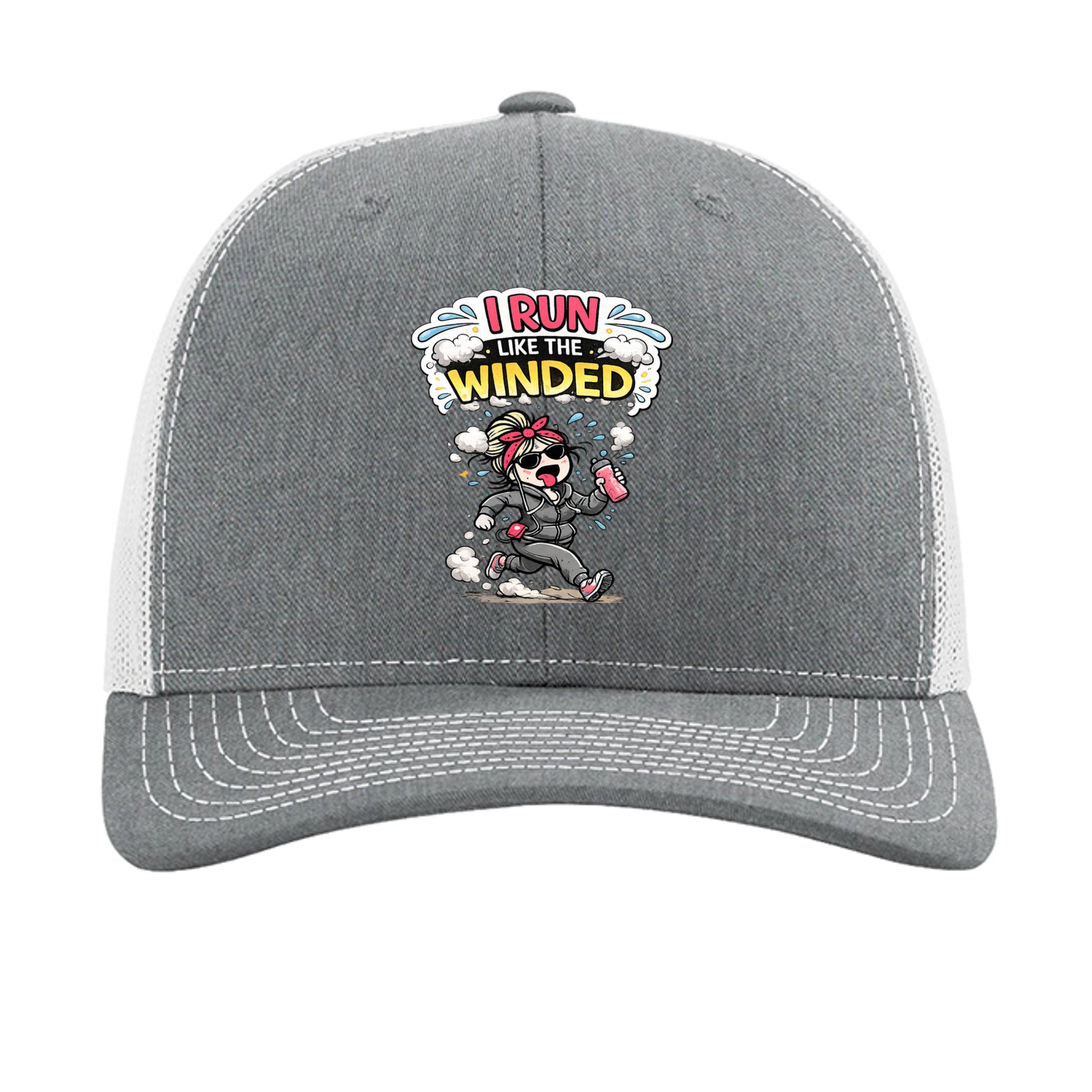Heather Grey/ Light Grey - 112 - FRONT