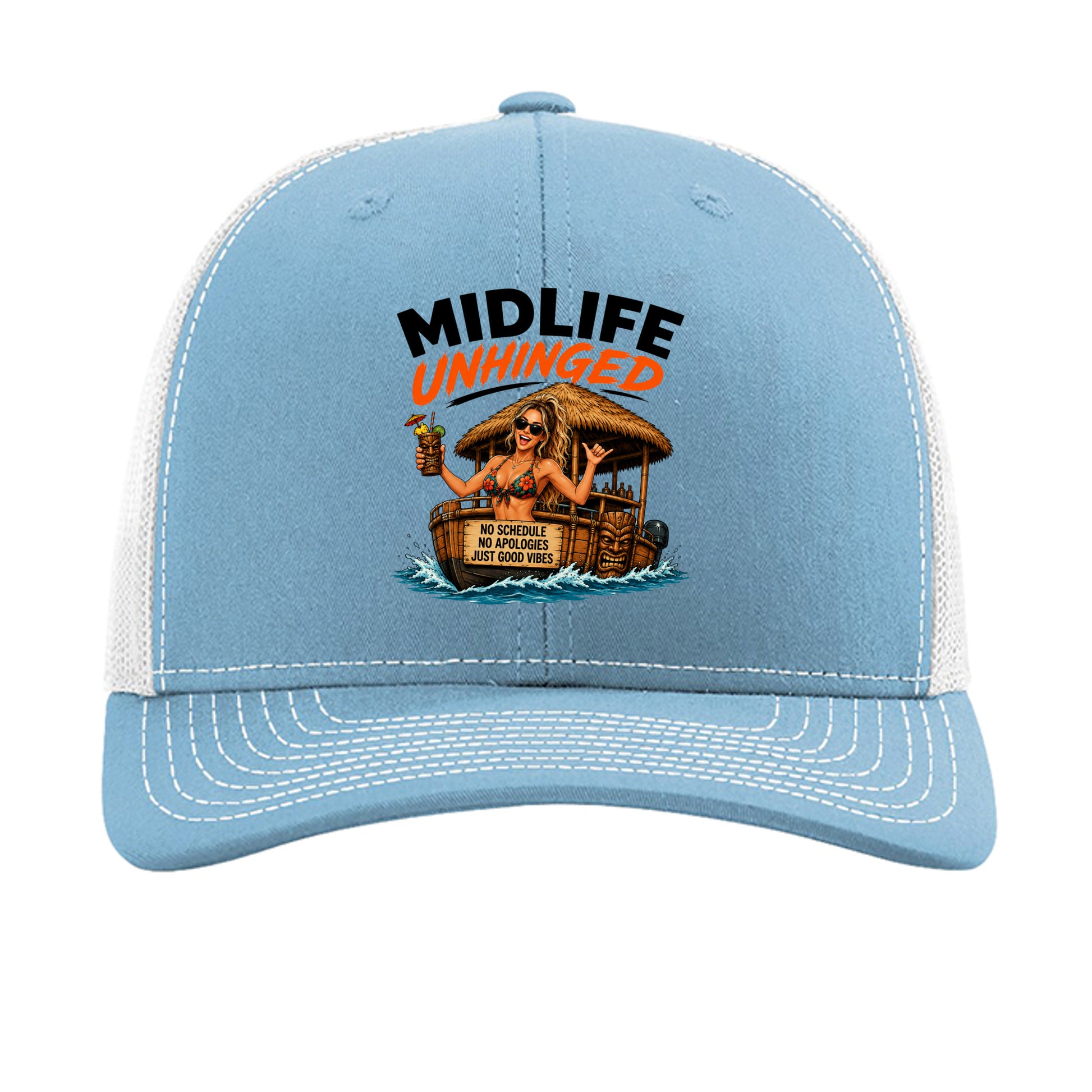 Columbia Blue/ White - 112 - FRONT