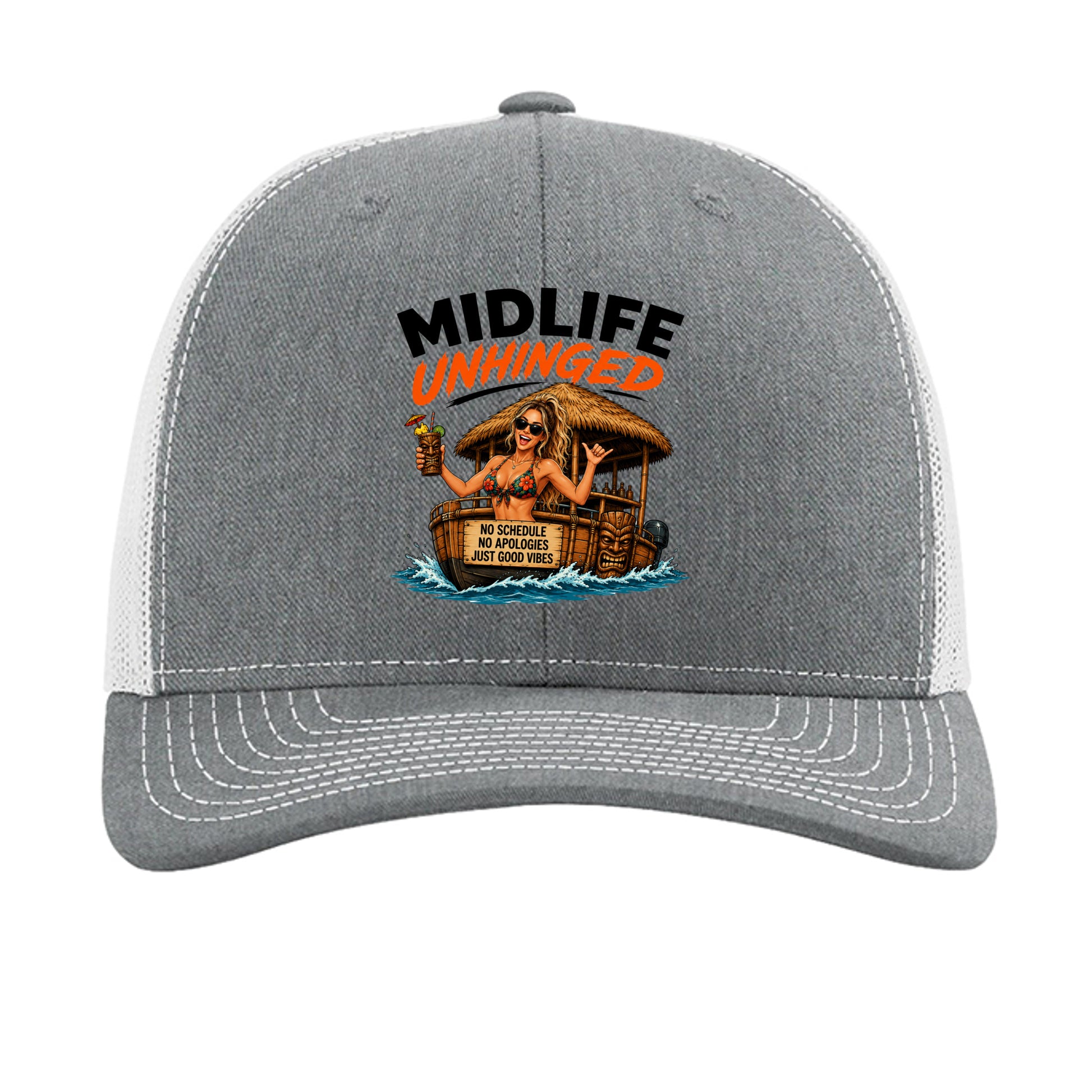 Heather Grey/ Light Grey - 112 - FRONT