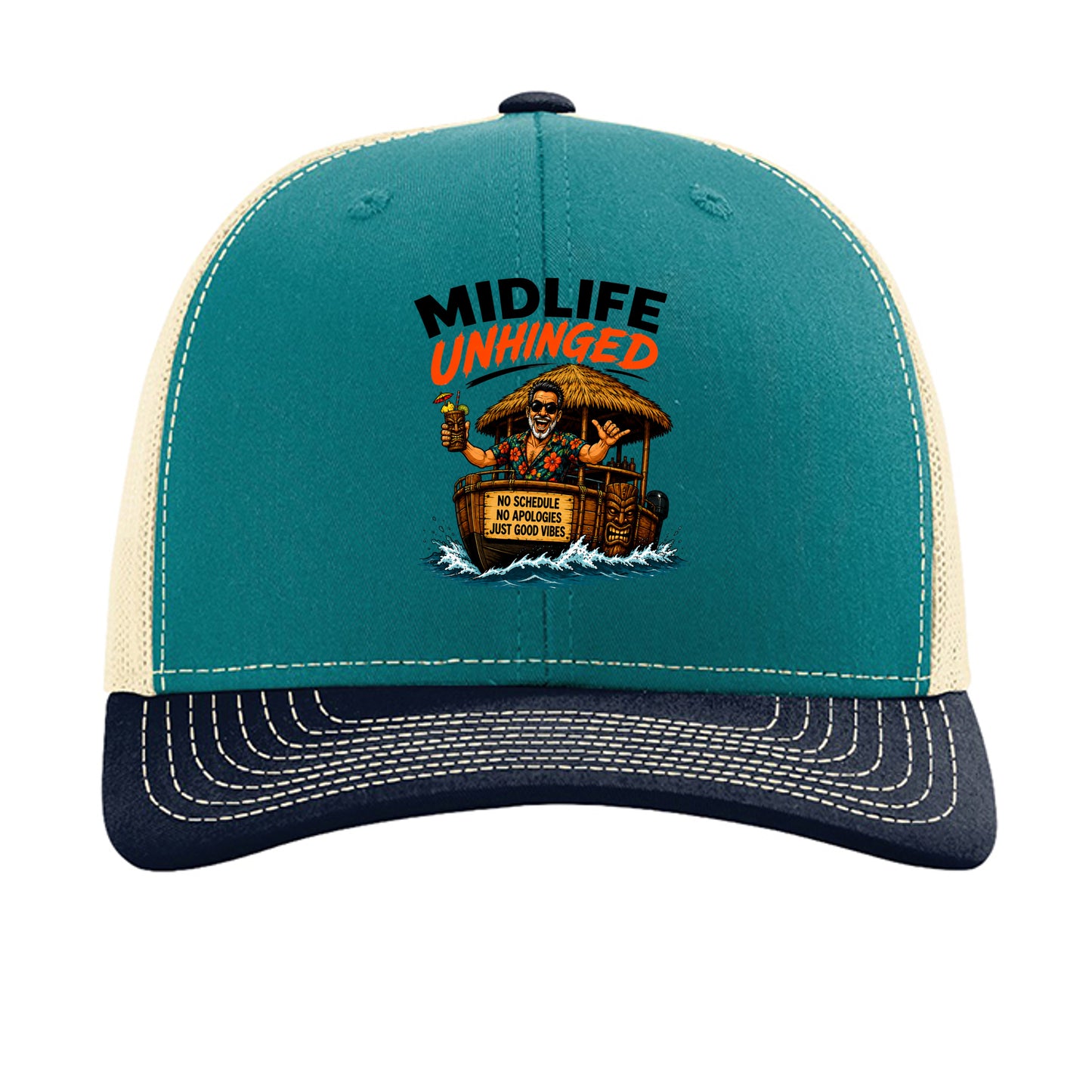 Blue Teal/ Birch/ Navy - 112 - FRONT
