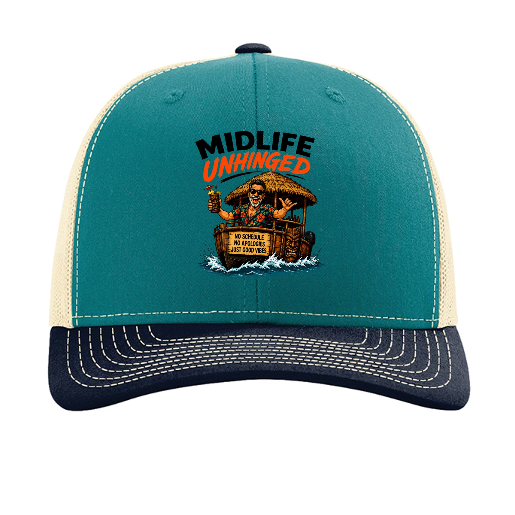 Blue Teal/ Birch/ Navy - 112 - FRONT