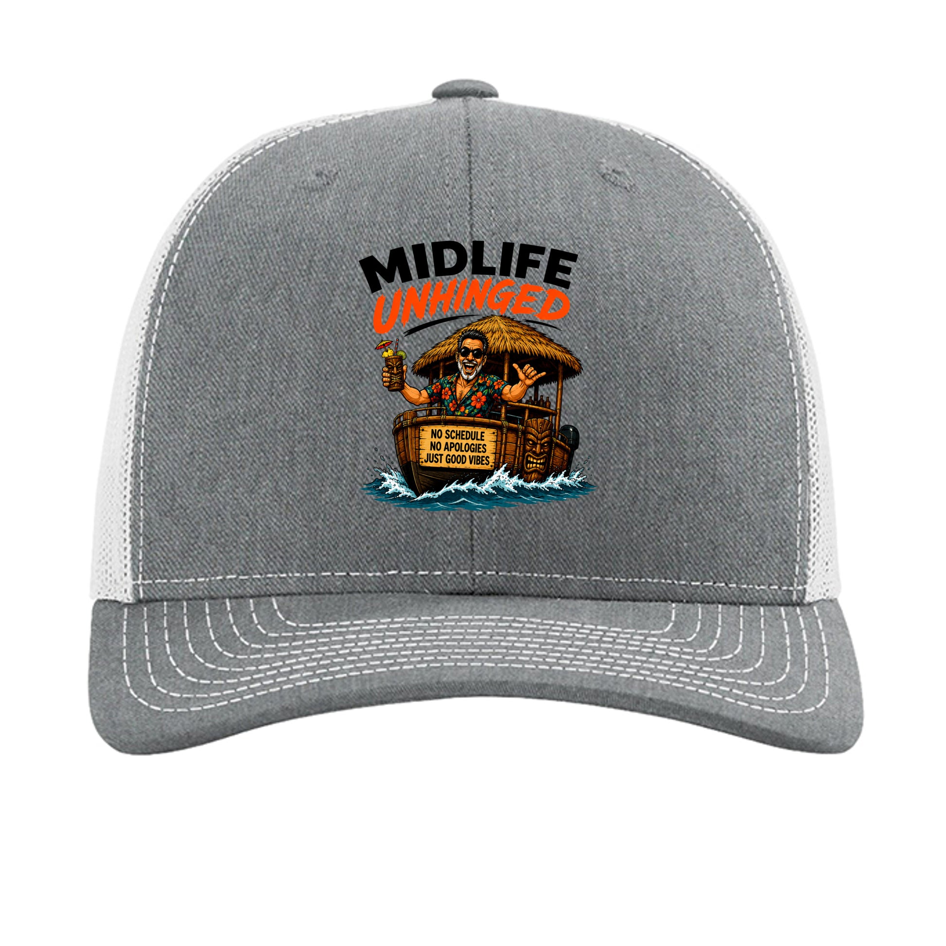 Heather Grey/ Light Grey - 112 - FRONT