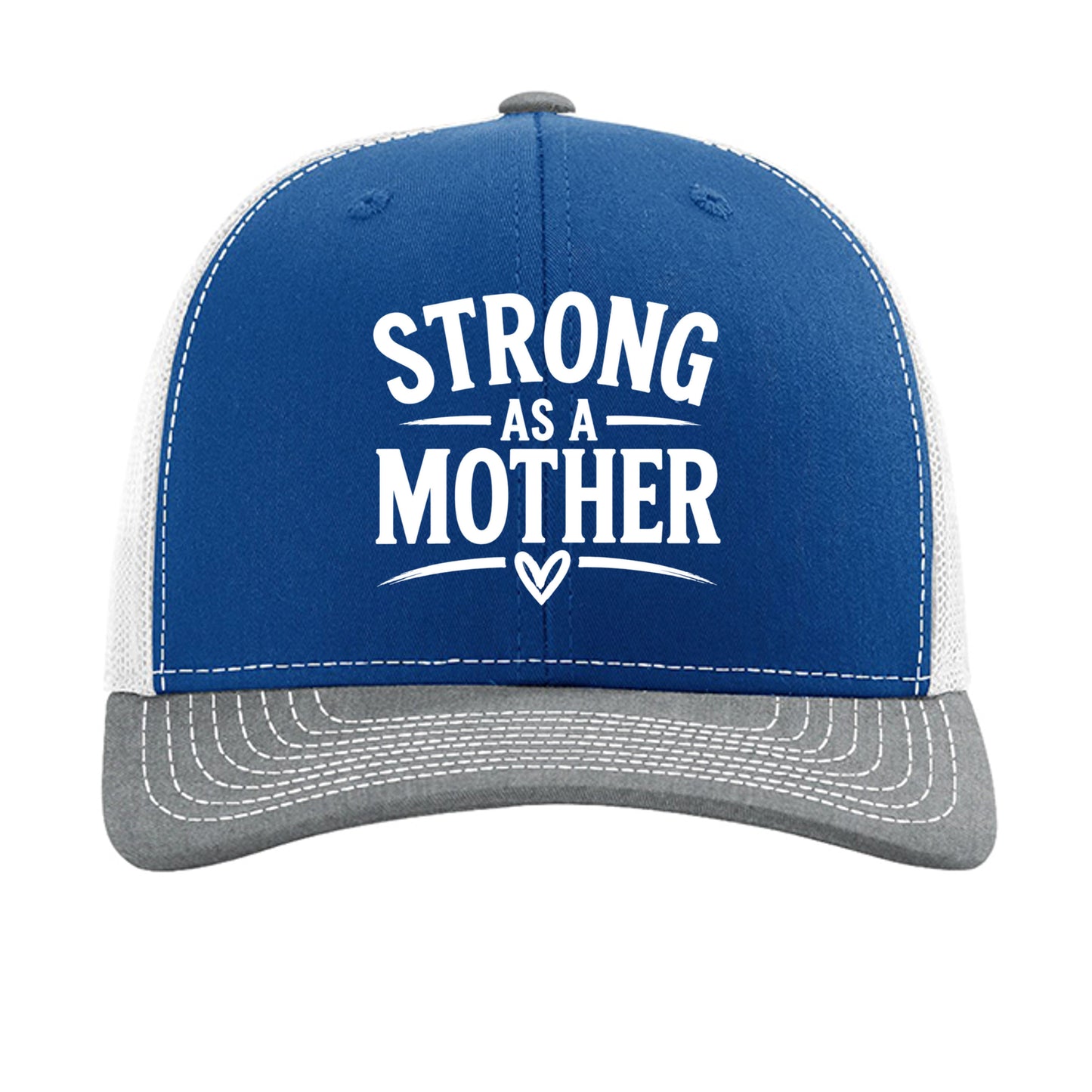 Royal/ White/ Heather Grey - 112 - FRONT